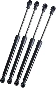 AONNOUS 4PCS Gas Struts for EGR Canopy Side Window;Replace OE STRT0020 0095N 042549;Support UTE Pick Up inc Colorado;95 Newtons 296mm Center Distance
