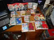 2000 McDONALD'S TY BEANIE LOT OF DIFFERENT 11 LOWEST ON eBay BENT CARDS B/NEW FS