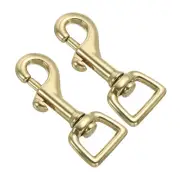 Lobster Clasp Keychains, 2Pcs 16mm Oval Clasps Swivel Trigger Snap Hook