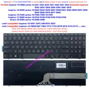 New for Dell 15-3000 3558 3565 5542 5543 5545 5547 5548 5551 5555 5557 Keyboard