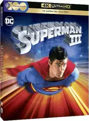 SUPERMAN III (1983): Christopher Reeve, Richard Pryor Eu RgFree 4K UHD + BLU-RAY