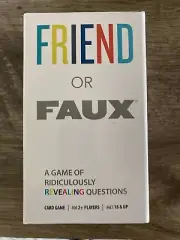 Friend Or Faux A Game of Ridiculously Revealing Questions 18+ Adult Game NEW