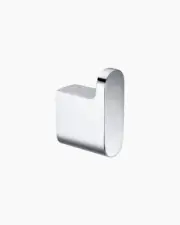 Square Round Hanger Wall Single Towel Robe Hook Holder Brass Bathroom Chrome NEW