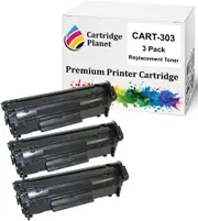 3 Pack Compatible Toner Cartridge for Canon CART-303 CART303 (2,000 Pages) for Canon Laser Shot LBP2900 LBP3000
