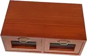 Monitor Stand Wood Display Riser Computer Riser with Drawer Wood Riser Laptop Stand Riser Computer Stand Desktop Drawer Organizer Desktop Drawers Desk Organizer Shelf Monitor Shelf