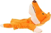 QUMIIRITY Teractive Fox Puppet Toy Plush Fox Stuffed Animal Hand Puppet for Toddlers Early Education Toy