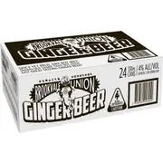 Brookvale Union Ginger Beer Cans 330ml x24 Case