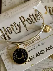 ALEX AND ANI Harry Potter SWISH & FLICK Bangle Bracelet SOLD OUT LIMITED EDITION