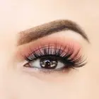3 PAIRS-3D Faux Mink Lash SHOOK, Premium lashes 100% hand-made (Free Glue)