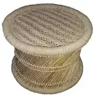 KSM Ecofriendly Handicraft Bamboo Stick Stool with Jute Rope Home/Garden/Lawn