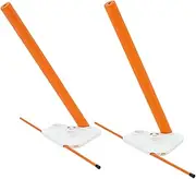 Golf Practice Aid - Golf Swing Training Tool | Adjustable Angle Ball Sport Trainer Aid for Athletes Women Girls Youth Teens Boys Accurate Deviation Tracking: Utilize Three-Direction Indicator Rods to
