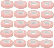 Baluue 20pcs Eyelash Extension Kit Professional Tape for Lash Extensions for Women 1.25cm Wide 9m Long Pink