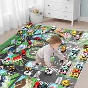 Urban Traffic Children Outdoor Picnic Mat Indoor and Outdoor Car Mat