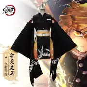 Kimetsu no Yaiba Anime Cosplay Costume Agatsuma Zenitsu Strapless Sexy Suit New