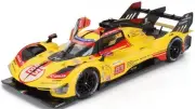 Ferrari 499P 3.0L Turbo V6 No 83 24h Le Mans 2024 w Display 1/18 - 18-16313-83
