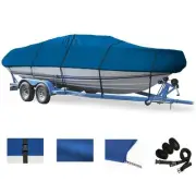 BLUE BOAT COVER FOR FOUR WINNS FISH & SKI 170 O/B 2003