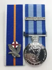 NSW Police, Service and Emergency Commendation, Replica Full Medal + 25 Year