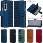 For Samsung Galaxy Z Fold 6/5/4/Shockproof Card Wallet Phone Case Leather Cover