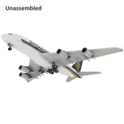 1/120 A380 Singapore Airline Civil Airliner Paper Plane Aircraft Unassembled P