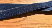 NAVY BLUE HOOK & LOOP SEW-ON TAPES 1 1/2" WIDE BY THE YARD