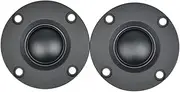 2Pcs Tweeter 1.5Inch 6Ohm 30W Dome Silk Film Tweeter HiFi Treble Speaker Audio Loudspeaker with Heatsink