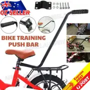 Push Handle Bar Bike Bicycle Assistance handle Parent Handle Black for Kids NEW