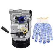 A/C Compressor w/ Clutch for Audi Q7 07-10 Volkswagen Touareg 06-17 V6 3.6L 3.2L (for: Audi)