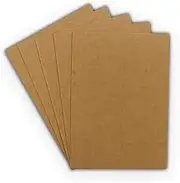EcoSwift 10 8.5x11 Chipboard Cardboard Craft Scrapbook Material Scrapbooking Packaging Sheets Shipping Pads Inserts 8 1/2 inch x 11 inch Chip Board