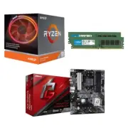 AMD Ryzen 9 3900X CPU + ASRock B550 Phantom Gaming 4 AC ATX Mobo + 16GB DDR4