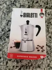Bialetti 3 Cup Moka Express Stovetop Espresso Coffee Maker Pot Latte Italian