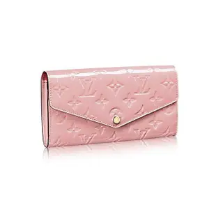 【二手】Louis Vuitton LV M90152 Sarah Vernis皮革壓花發財包 M90208