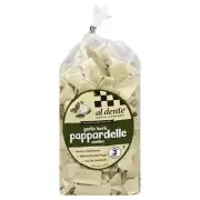 Al Dente Garlic Herb Pappardelle Dry Pasta, 12 Oz Cello Bag