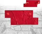 Concrete Stamps Realistic Concrete Texture Mat Concrete Seamless Stamp Mat Polyurethane Stamps Concrete Texture Skin Provides Natural-Looking Textures on Walls or Ground Concrete Molds