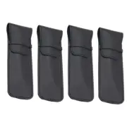 4 Pcs Shaver Case Tweezers Storage Man Travel Safety Razor Portable