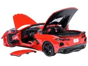 2020 Chevrolet Corvette C8 Stingray 1/18 Model Car Torch Red by Autoart