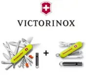 Victorinox EMERGENCY Tool Huntsman & Signature Light Set Swiss Army Knife LTD.