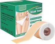Scar Removal Tape - Silicone Scar Removal Sheets | Reusable Scar Fade Patch Invisible, Scar Reducing Beauty And Personal Care For Tummy Tuck, Scratch Scars, Birthmarks, White Spots, Skin Smoothing