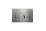 Geberit Sigma 20 Flush Plate Brushed Stainless Steel 115.882.SN.1