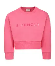Givenchy Kids Logo-Print Crewneck sweatshirt 8Y,12,6Y,4Y,14Y,12Y,10Y,12 pink