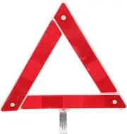 Sturdy Plastic Car Warning Triangle Reflective Road Safety Sign Emergency