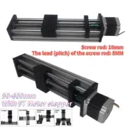 Actuator Slide Rail Motion Guide Stroke With Stage 57 Motor Stepper CNC Linear