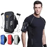 Men Women Waterproof Reflective Fitness Running Case Arm Bag Wallet Jogging Phone Holder Bag Sports Armband bag Arm Band Pouch