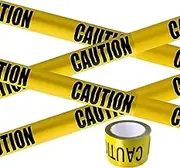 Warning Tape | Floor Marking Tape | Marking Stripe Wear Resistance for Floor Equipment Pipes Walls for Gymnasium Hazardous Areas