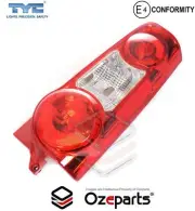 RH RHS Right Tail Light Lamp For Peugeot Partner Van 2008~2012 Non Tinted Red (for: Peugeot)