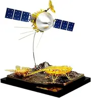 1:30 Scale China Tianwen-1 Mars Rover Exploration Spacecraft Model Alloy Aeronautical Memorial Model for Collection