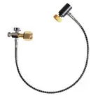 Soda Stream Cylinder Refill Adapter Accessories with 3000PSI Gauge CO2 Refill