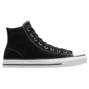 Converse Chuck Taylor All Star Pro High Top Suede Black White Shoes