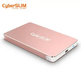 【CyberSLIM】S25U31 2.5吋外接盒 USB3.1 + 480G 固態硬碟(SSD)