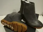 New Sorel Women’s Joan Uptown Zip Wedge Bootie Quarry Gum Size 9