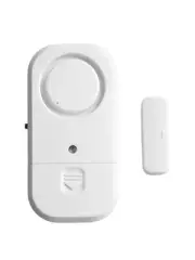 Wireless 125 dB Door Alarm Loud Security Sensor for Windows and Entry Points